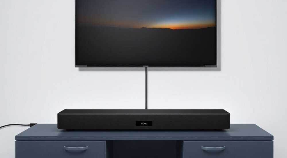Как через hdmi подключить саундбар к телевизору