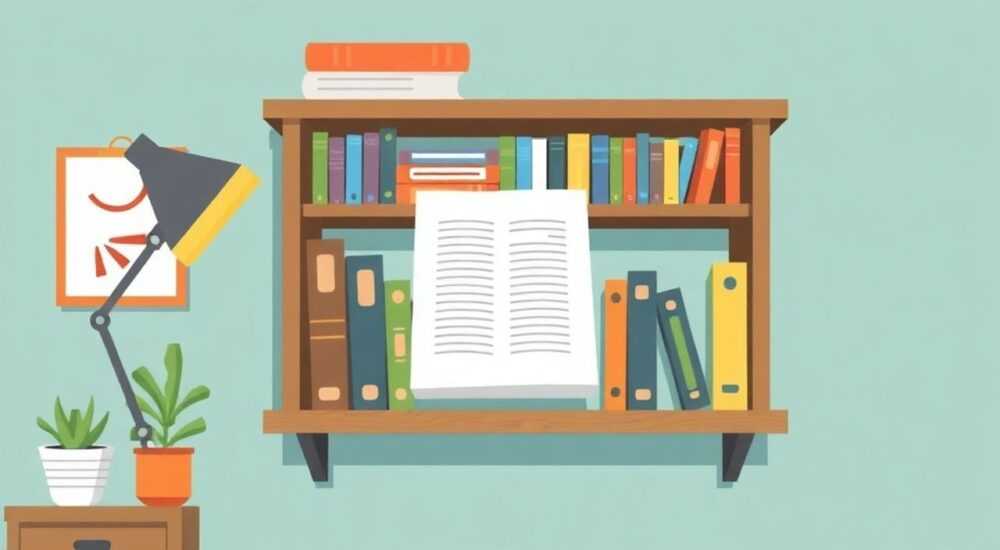 Как делать книжную полку