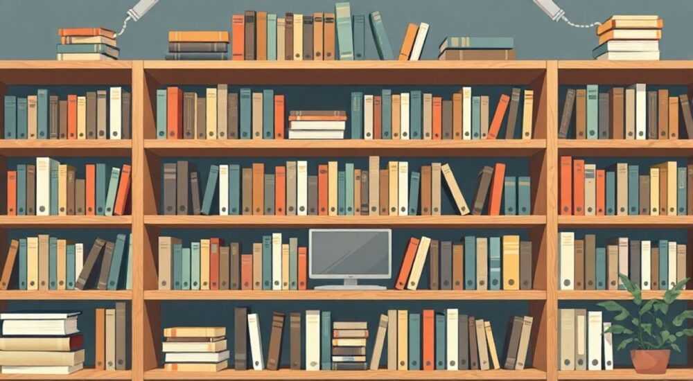 Как делаются книжные полки