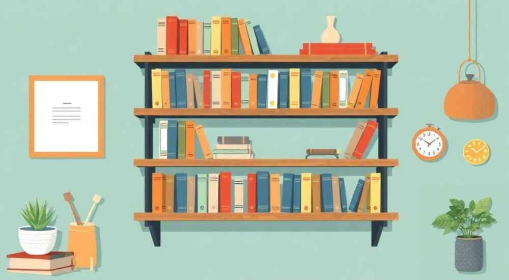 Как крафтить книжные полки