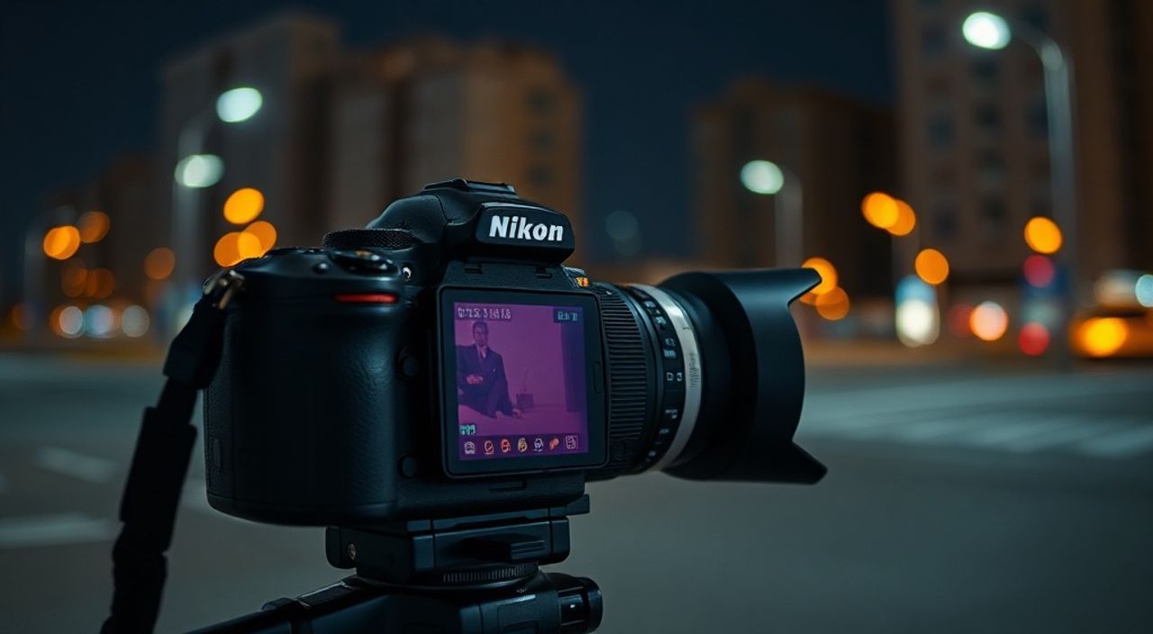 Как настроить nikon z8 для ночной съёмки: 5 шагов