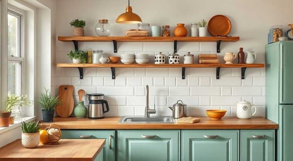 Как обновить винтажного кухни в стиле slow living