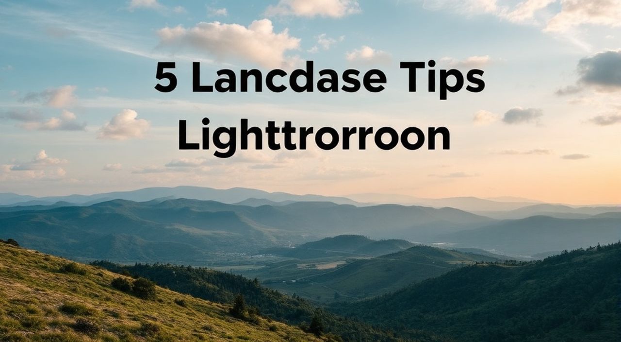 Как обработать пейзажа в adobe lightroom — 5 приёмов
