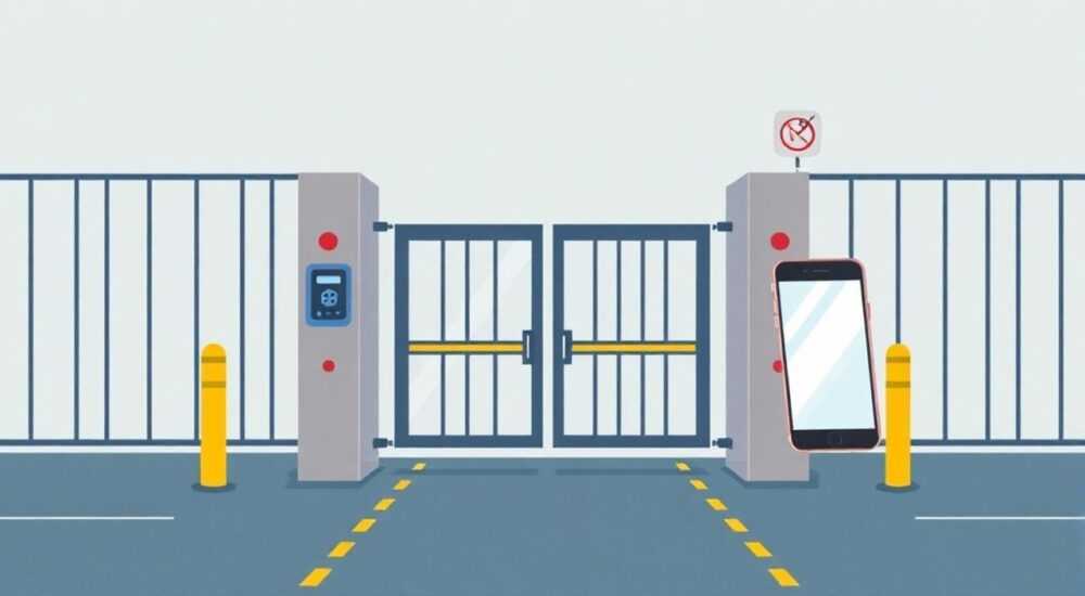 Как открывать ворота с телефона автоматические