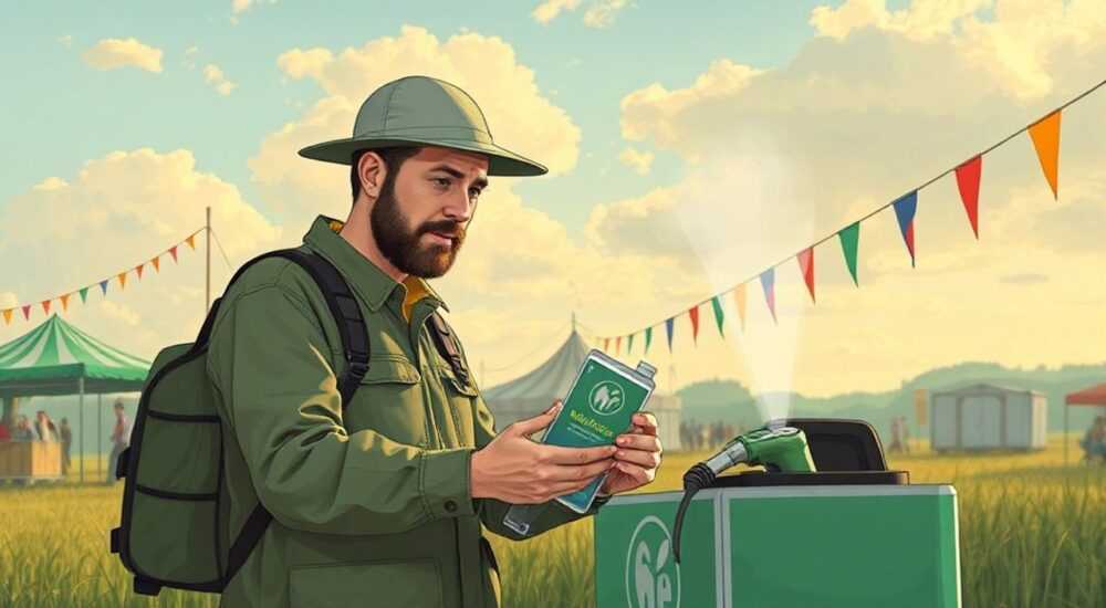 Как перейти на биотопливо на фестивале — биоразлагаемая упаковка