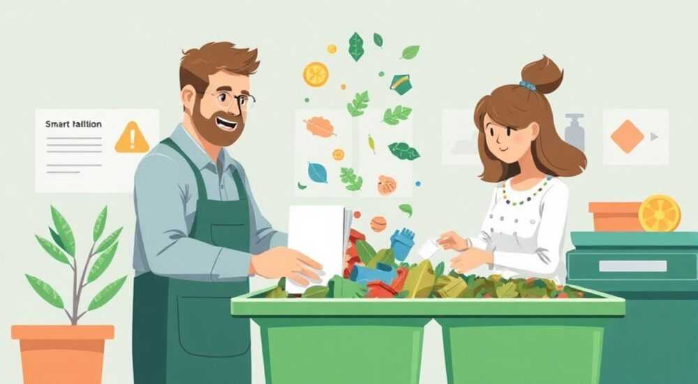 Как перейти на зелёную энергию для семьи — умная сортировка мусора