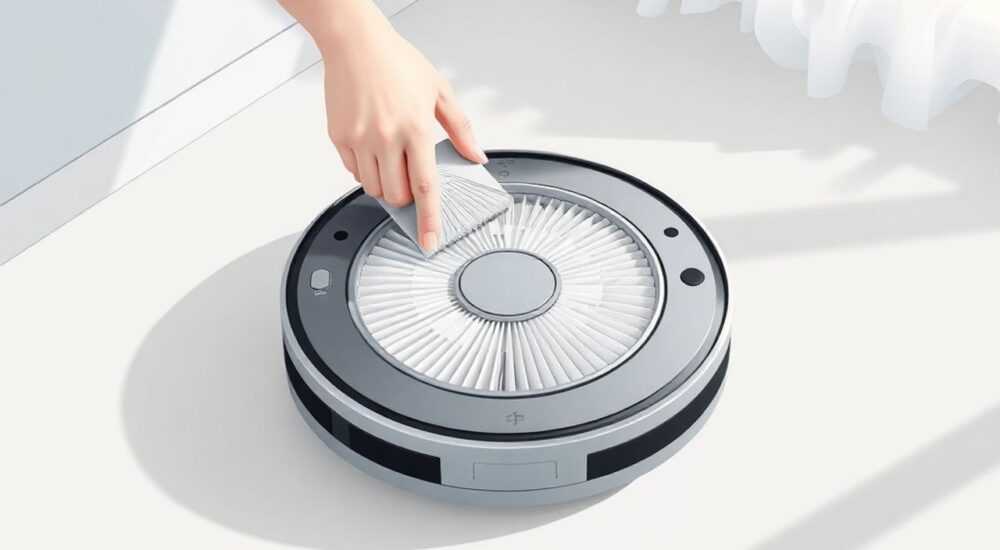 Как почистить фильтр в роботе пылесосе xiaomi