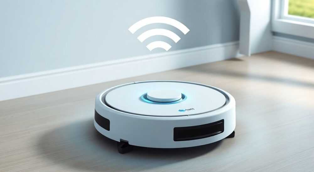 Как подключить робот пылесос к новой сети wi fi