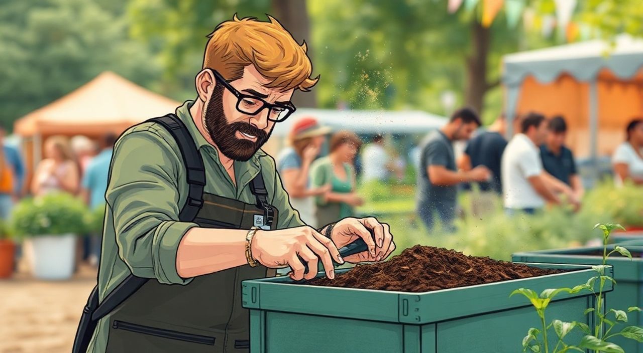 Как построить эко-привычки на фестивале — компостирование