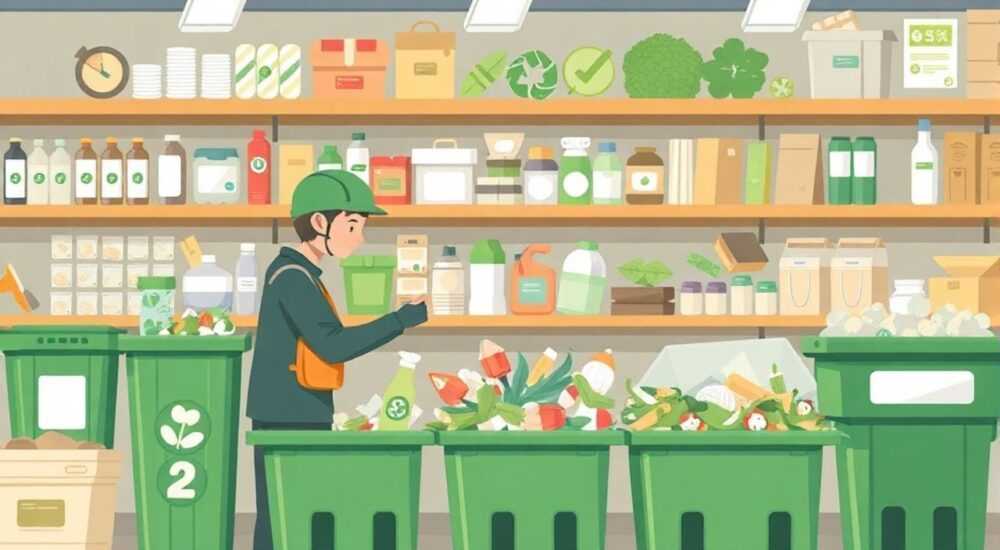 Как построить эко‑привычки в магазине — умная сортировка мусора
