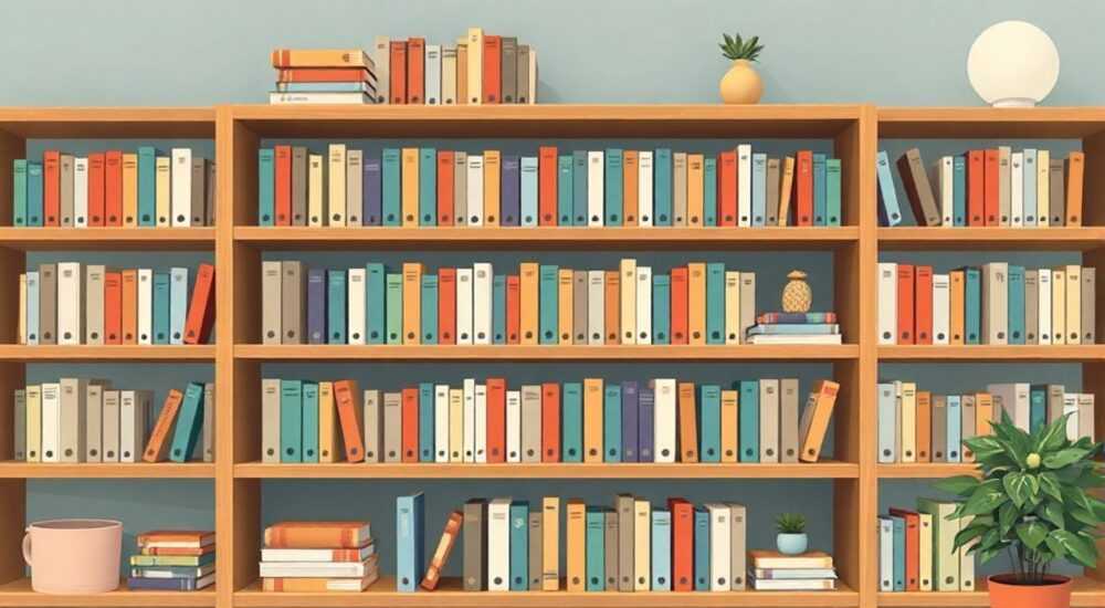 Как правильно расположить книжные полки