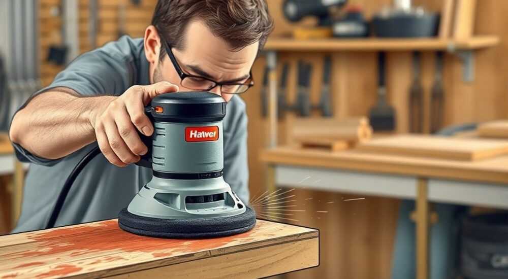 Как работает эксцентриковая шлифовальная машина
