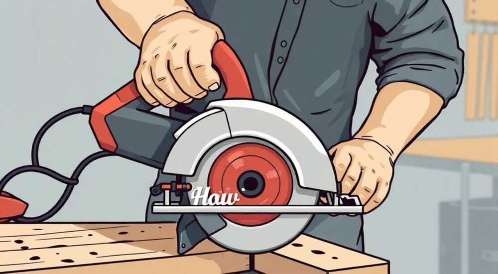 Как работать с пилой циркулярной
