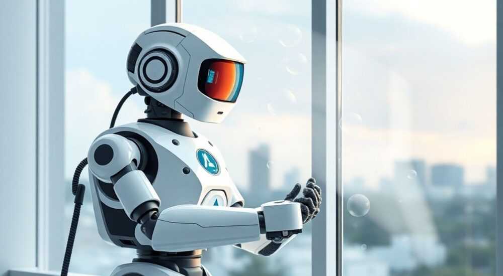 Как работают роботы мойщики окон