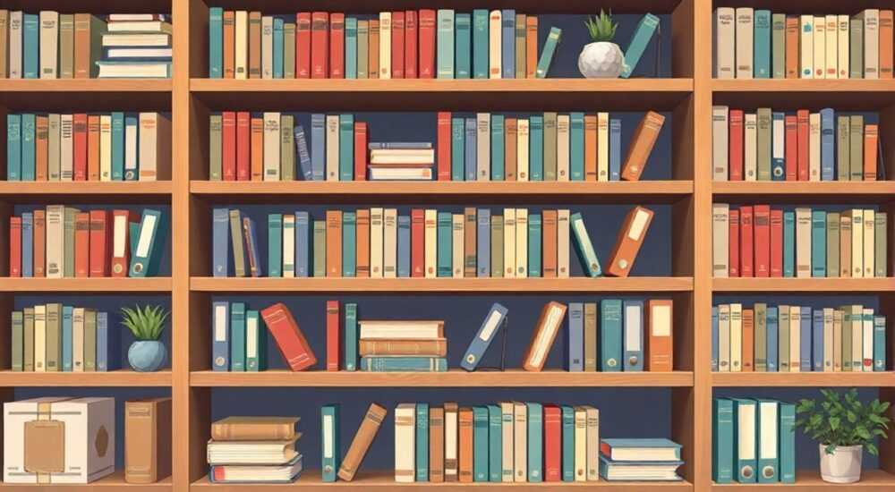 Как расставить книжные полки