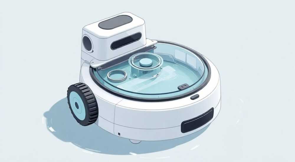 Как разобрать резервуар для воды робота пылесоса