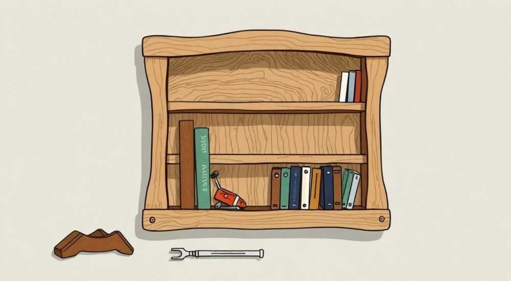 Как сделать резную книжную полку