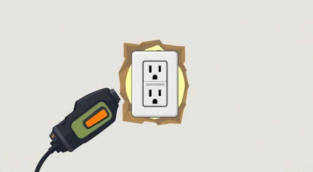 Как сделать в стене отверстие под розетку