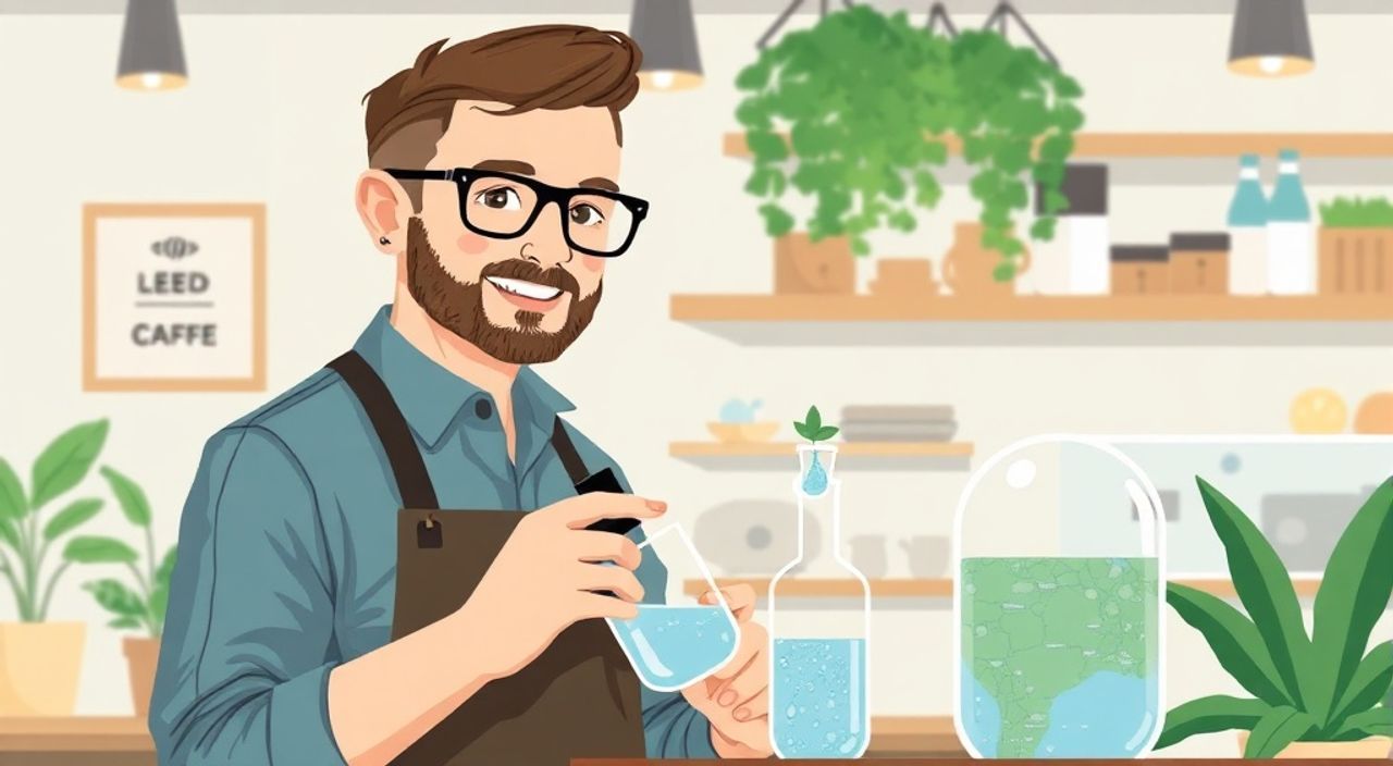 Как сертифицировать здание по LEED в кафе — повторное использование воды