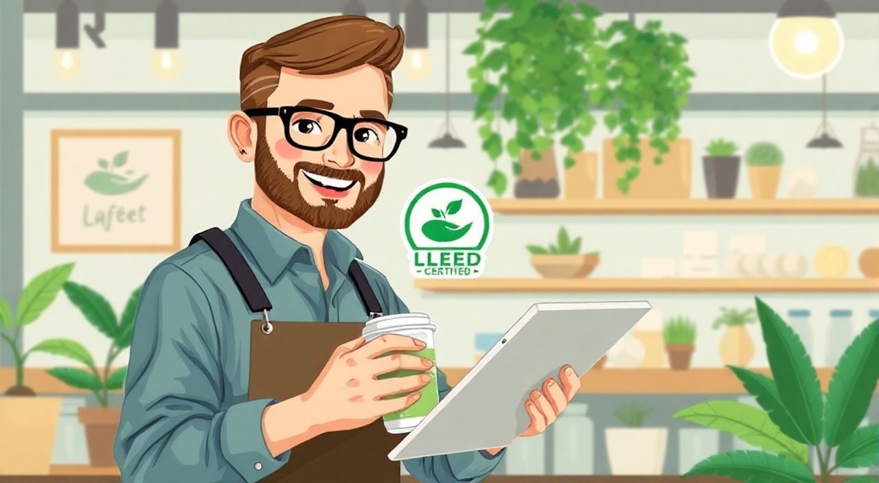 Как сертифицировать здание по LEED в кафе — зелёная энергия