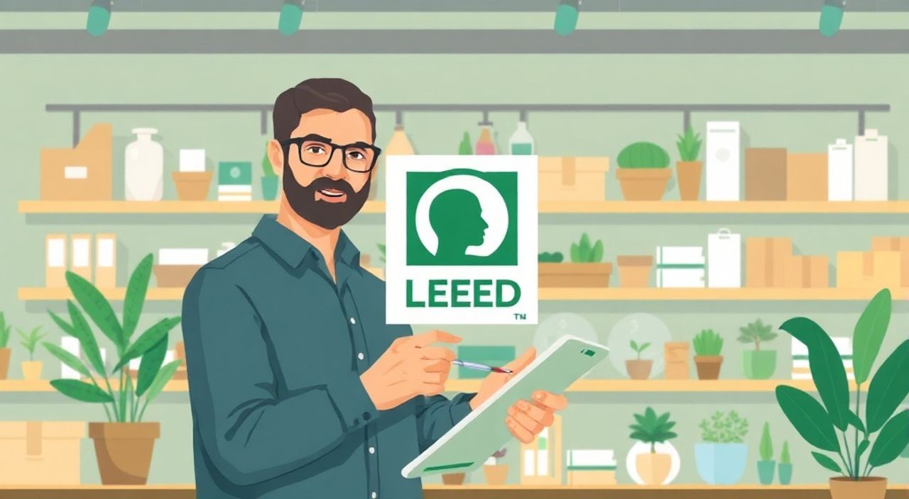 Как сертифицировать здание по LEED в магазине — устойчивые цепочки поставок