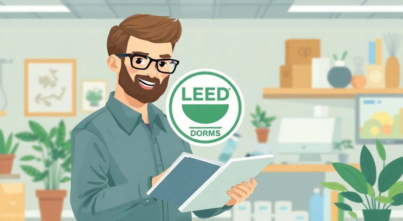 Как сертифицировать здание по LEED в общаге — биопластик