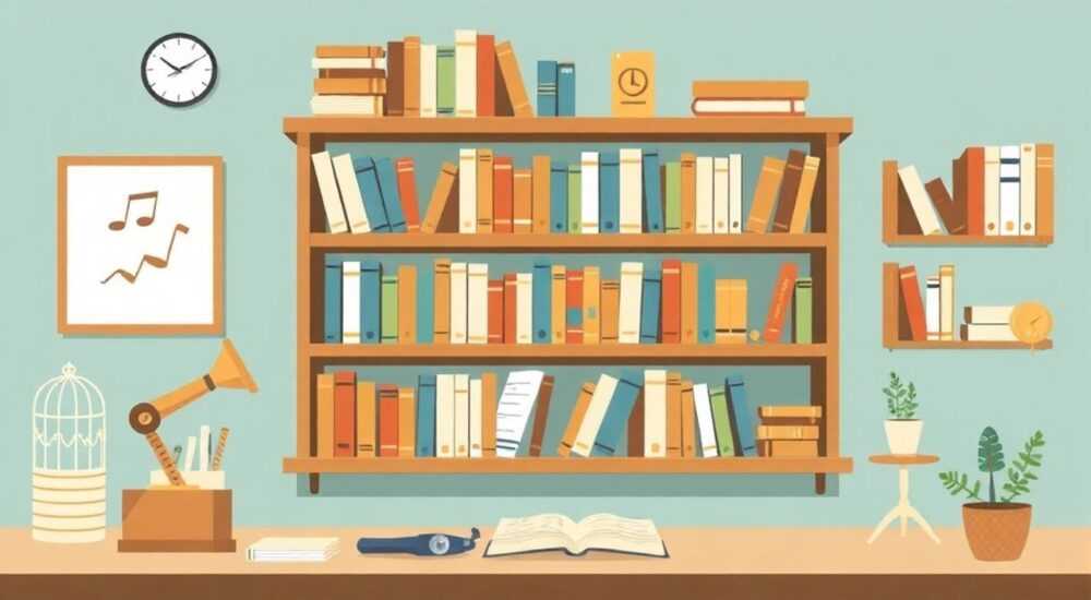 Как скрафтить книжные полки