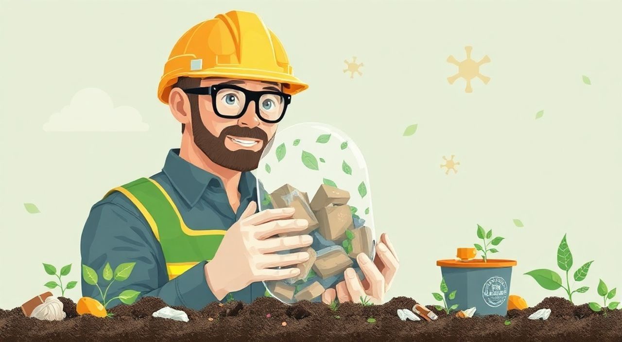 Как снизить отходы на стройке — биоразлагаемая упаковка