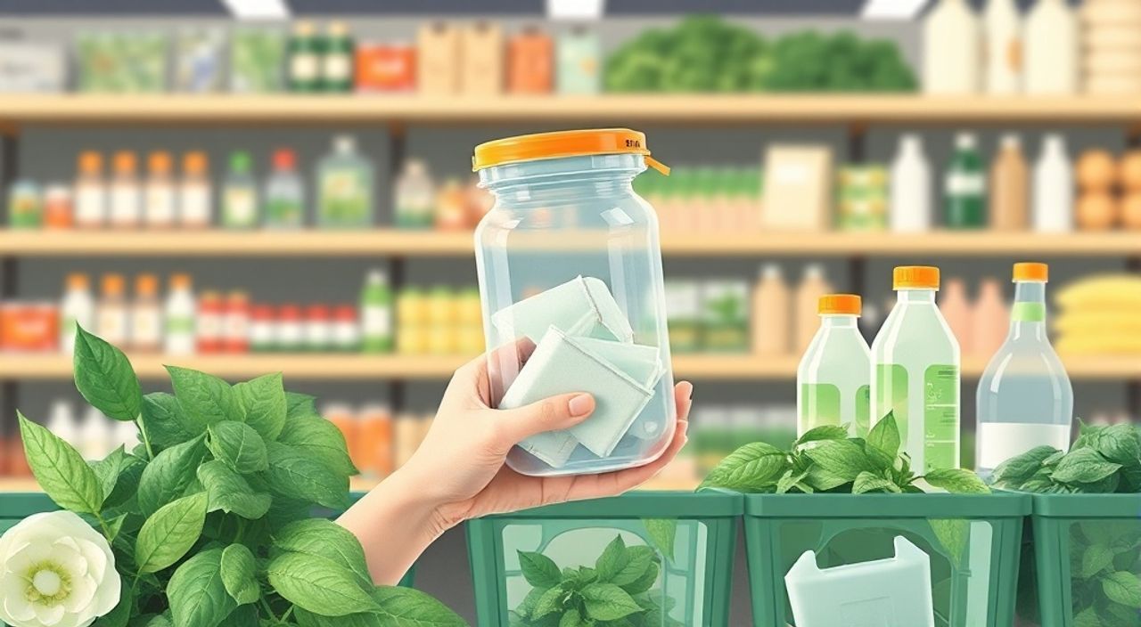 Как снизить отходы в магазине — растительные пластики