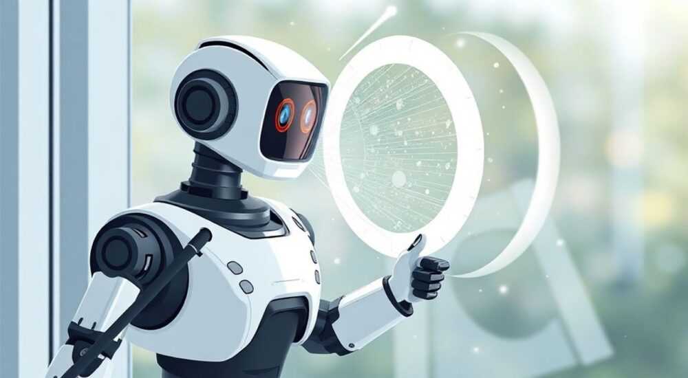 Как снять чистящее кольцо с робота мойщика окон