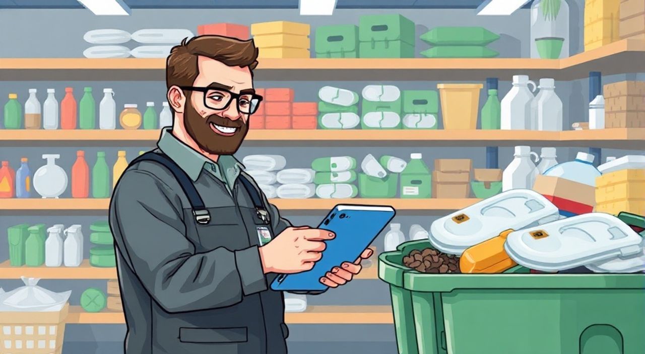 Как сократить пластик в магазине — умная сортировка мусора