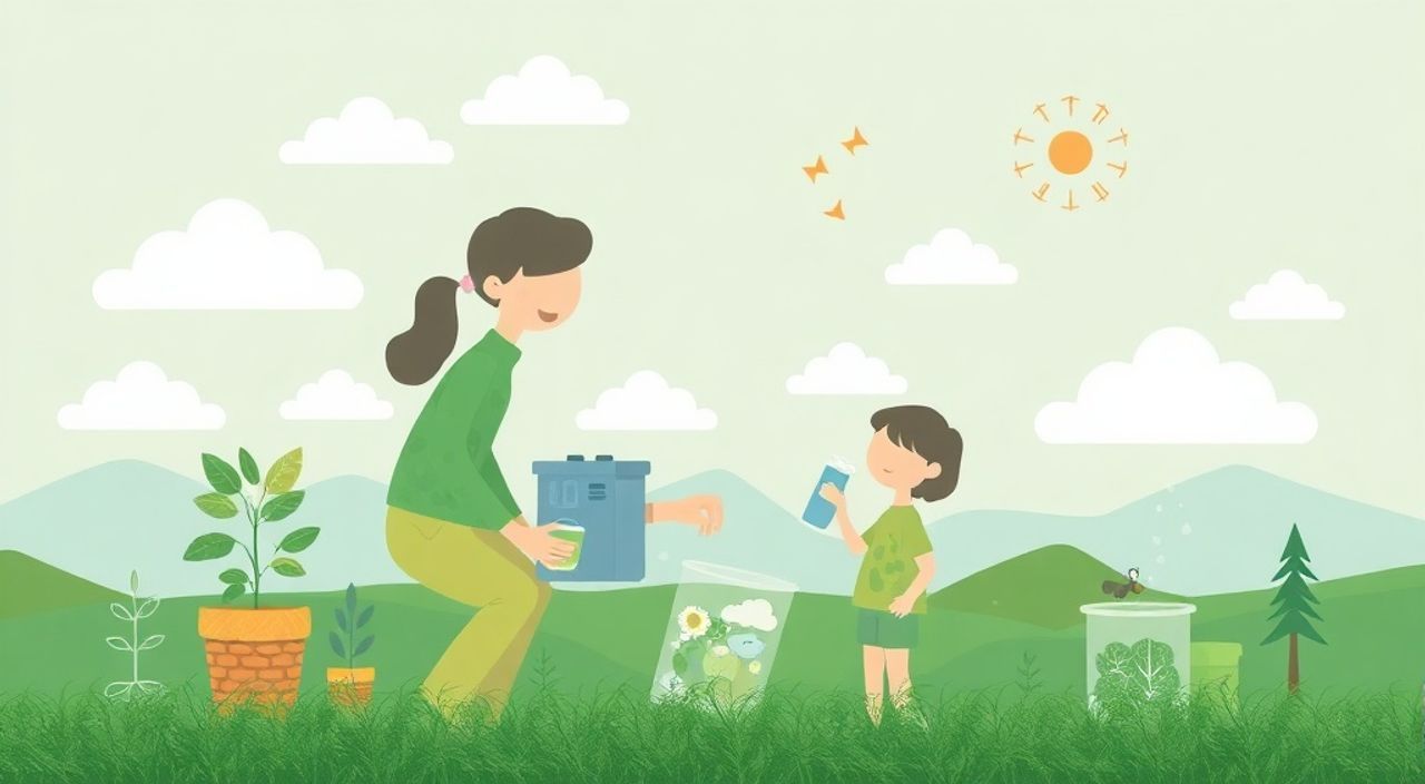 Как сократить выбросы CO₂ для семьи — зеро-вейст