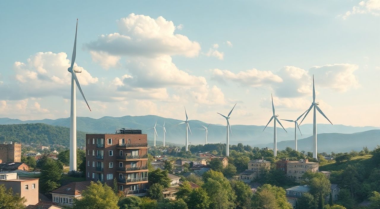 Как сократить выбросы CO₂ в квартире — ветроэнергетика