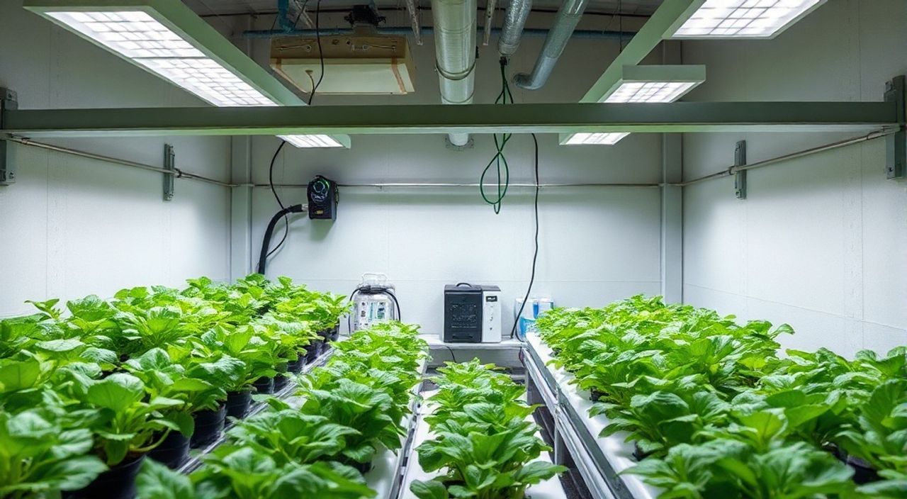 Как сократить выбросы CO₂ в общаге — аквапоника