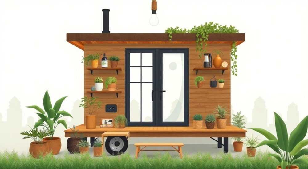 Как создать индустриального tiny‑house с биофильными акцентами