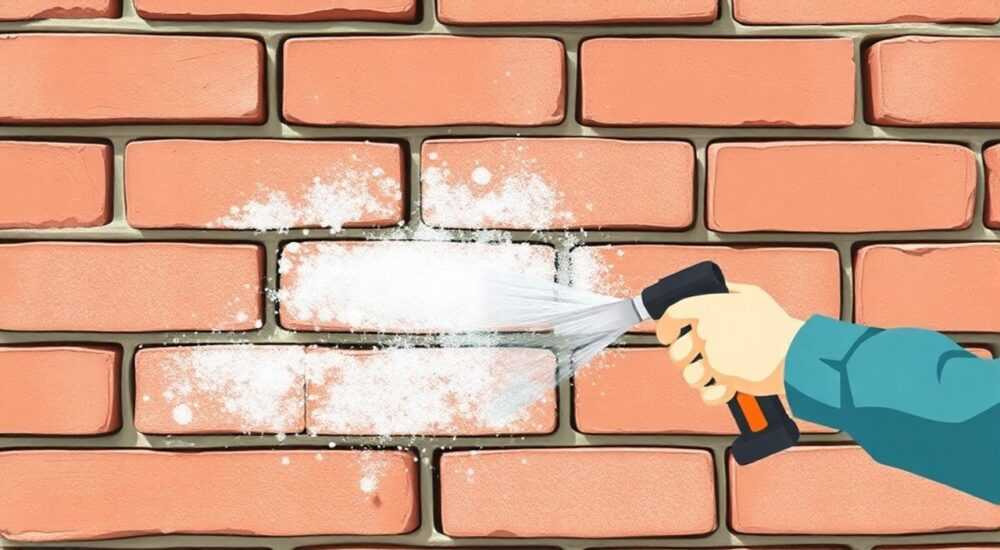 Как убрать высолы на кирпичной кладке