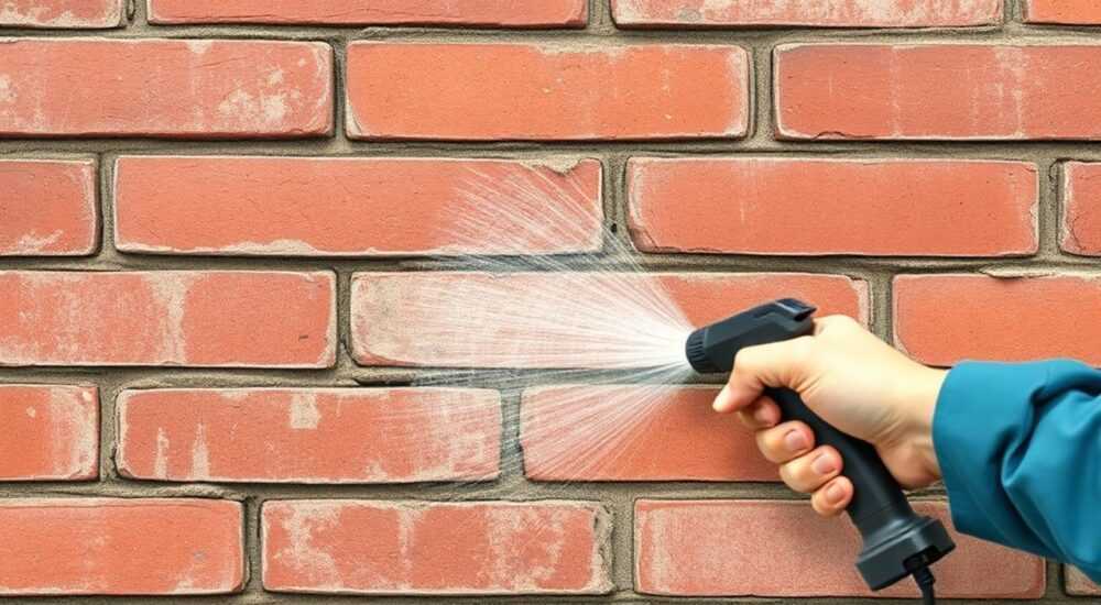 Как убрать высолы на кирпичной кладке красного кирпича