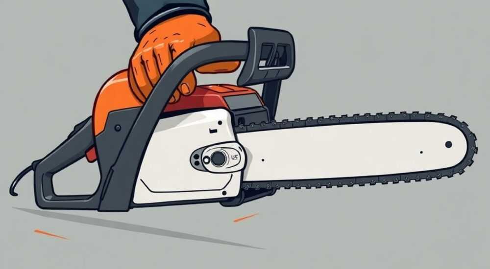 Как укоротить цепь электропилы