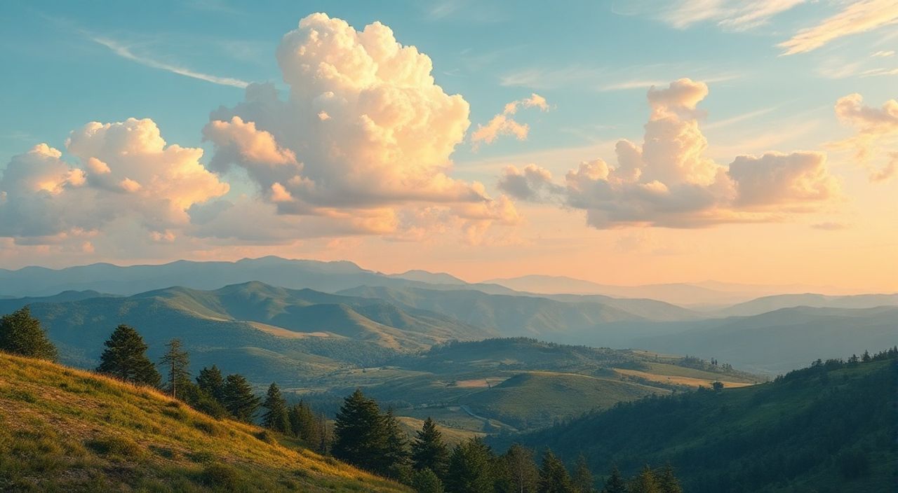 Как улучшить цвета в пейзаж — photoshop