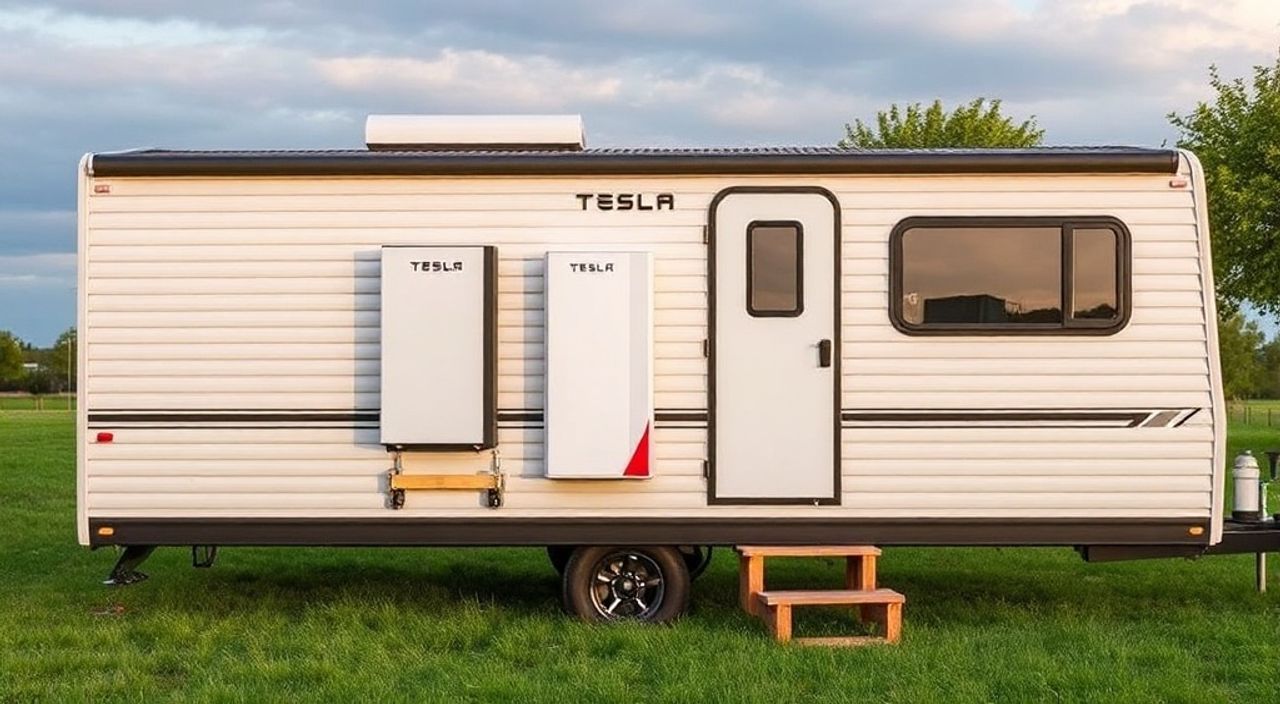 Как установить аккумулятор Tesla Powerwall в дом-прицеп — 5 советов