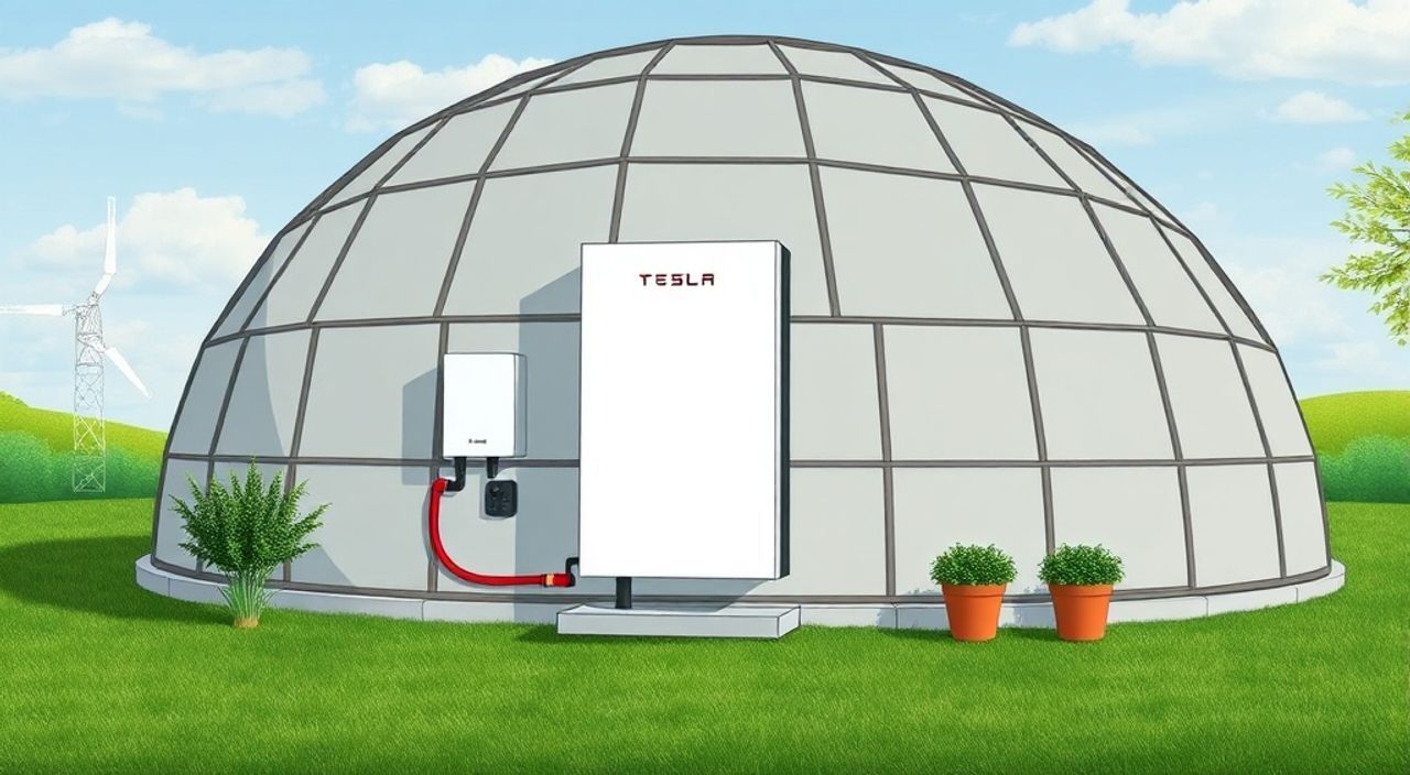 Как установить аккумулятор Tesla Powerwall в geo-dome — 10 советов
