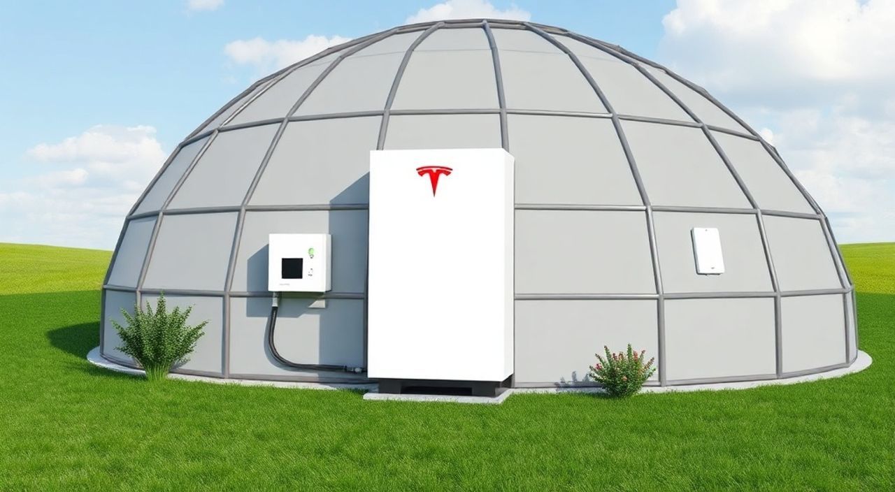 Как установить аккумулятор Tesla Powerwall в geo-dome — 15 советов