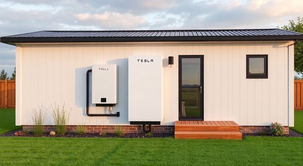 Как установить аккумулятор Tesla Powerwall в модульный дом — 15 советов