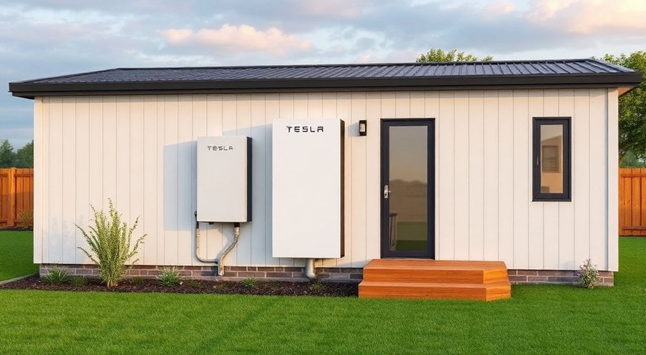 Как установить аккумулятор Tesla Powerwall в модульный дом — 5 советов