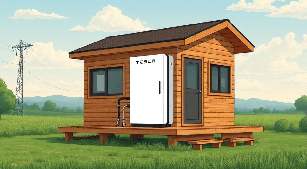 Как установить аккумулятор Tesla Powerwall в off-grid tiny-house — 10 советов