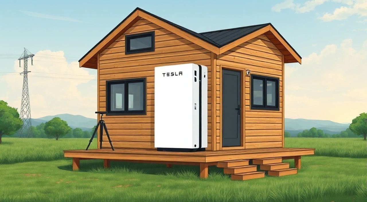Как установить аккумулятор Tesla Powerwall в off-grid tiny-house — 5 советов