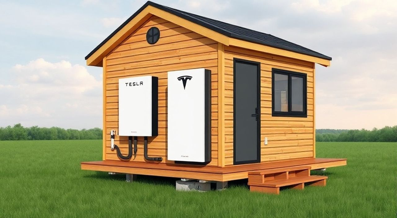 Как установить аккумулятор Tesla Powerwall в tiny-house — 10 советов