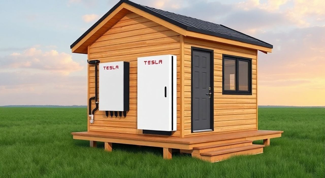 Как установить аккумулятор Tesla Powerwall в tiny-house — 5 советов