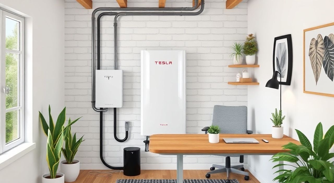 Как установить аккумулятор Tesla Powerwall в tiny офис — 5 советов