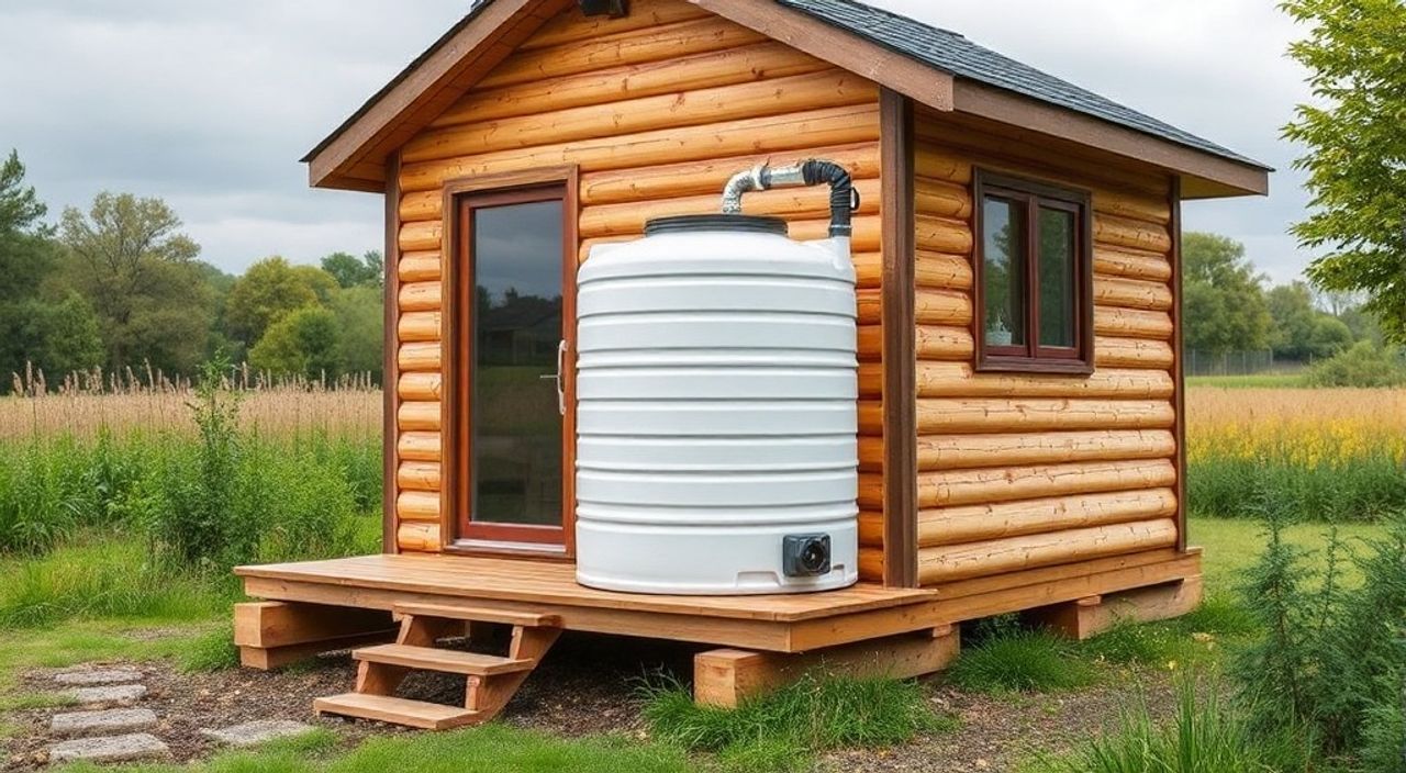 Как установить бак для дождевой воды в tiny‑house — 10 советов